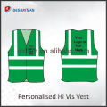 Chaleco personalizado Hi Vis chaleco de seguridad Hi Viz, chaleco reflectante de color EN471